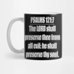 Bible Verse Psalms 121:7 Mug